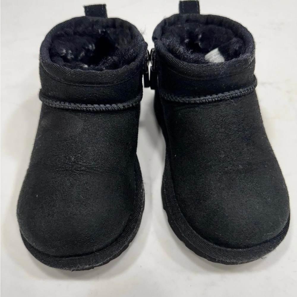 UGG Black Sole Ankle Boots